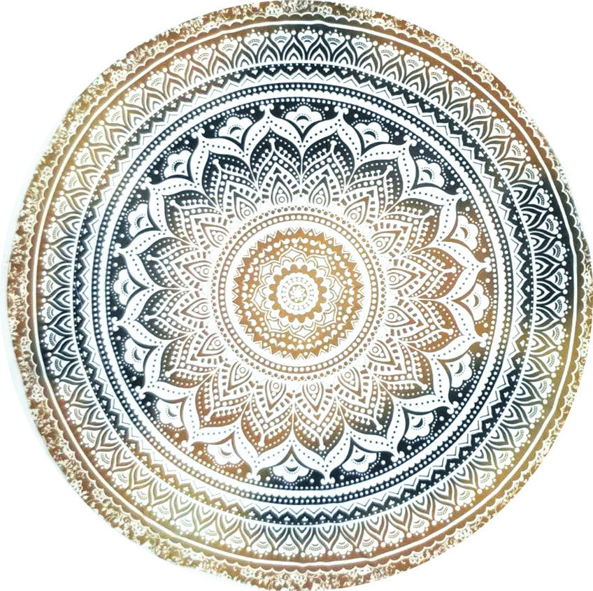 Round beach towel