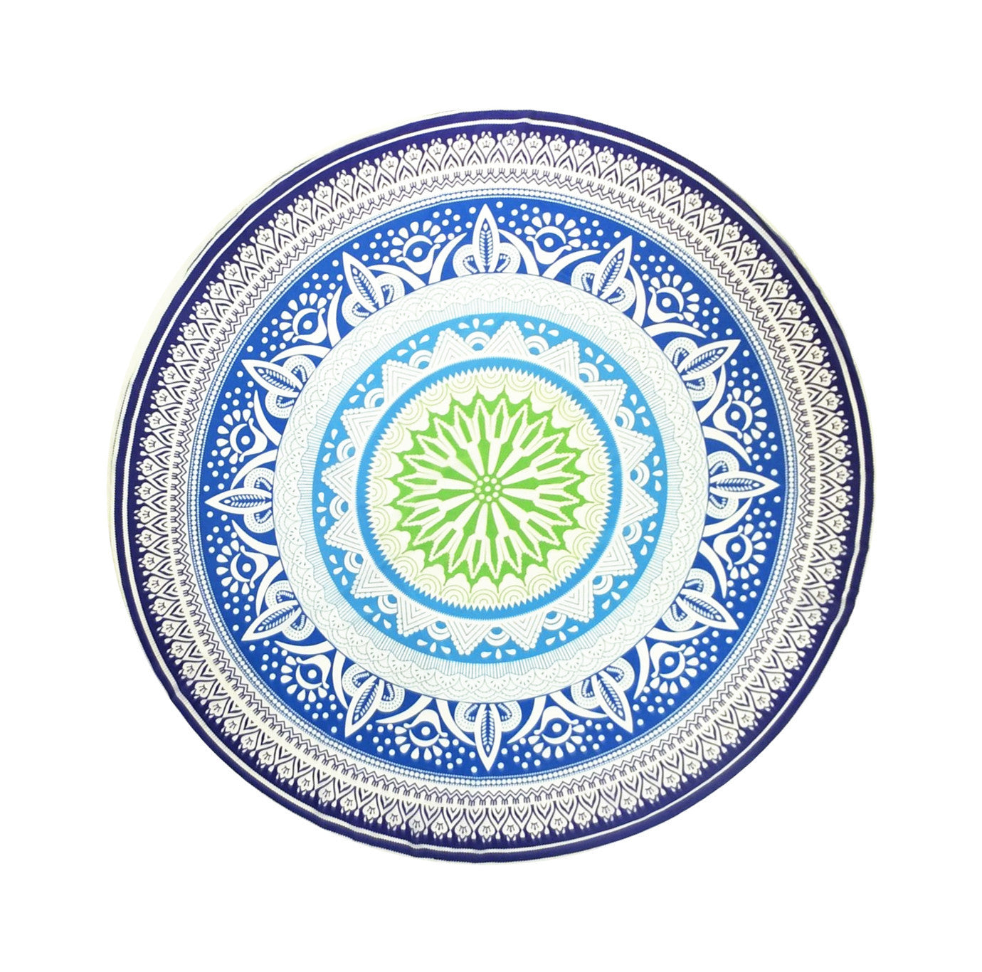 Round beach towel