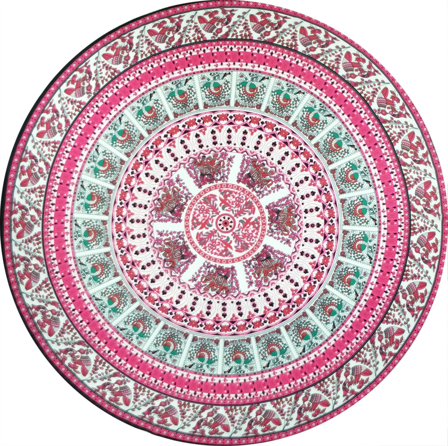 Round beach towel