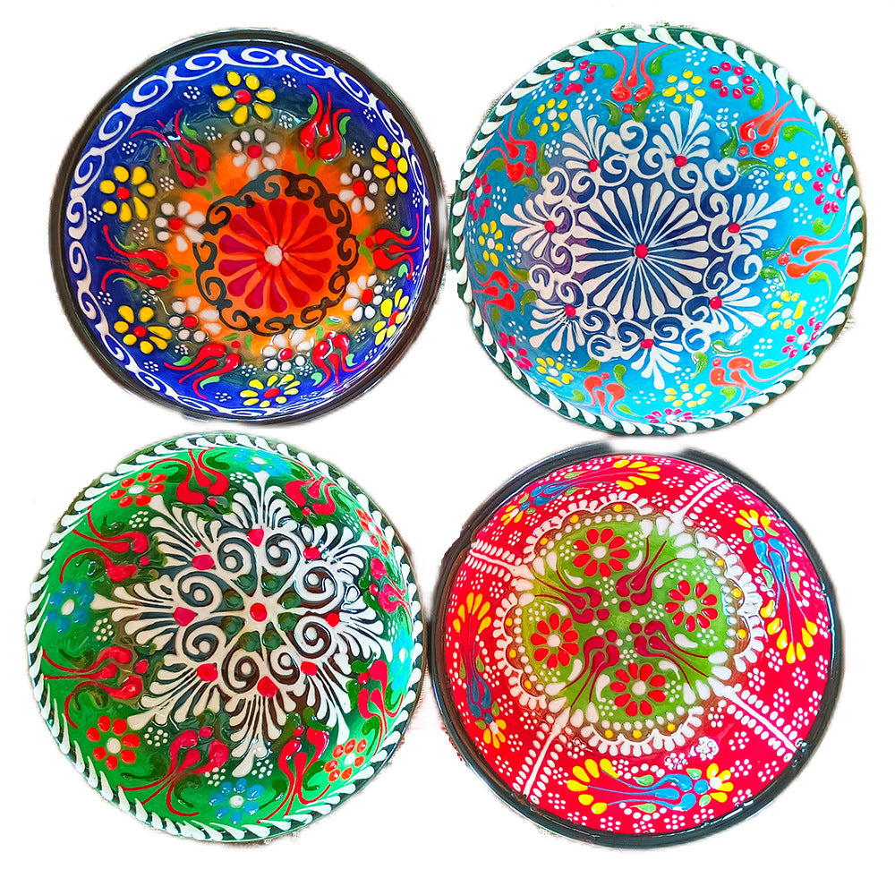 Turkish Ceramic Dishes For Household High-value Creative Tableware