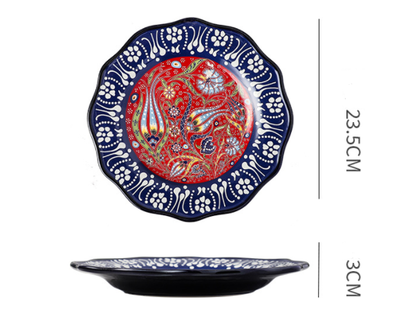 Bohemian Ceramic Household Dishes