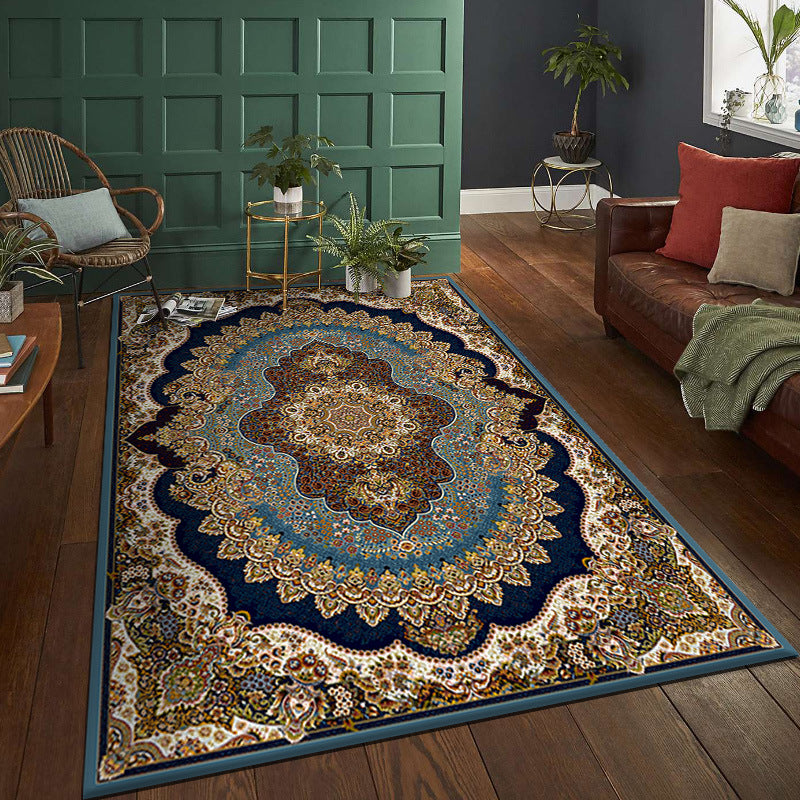 Vintage Bohemian Living Room Rug Floor Mat