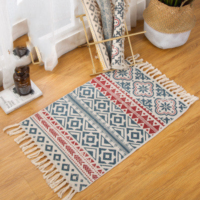 Bohemian style American carpet floor mat