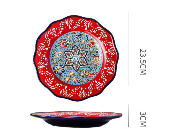 Bohemian Ceramic Household Dishes