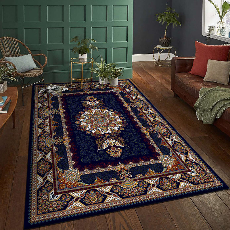 Vintage Bohemian Living Room Rug Floor Mat