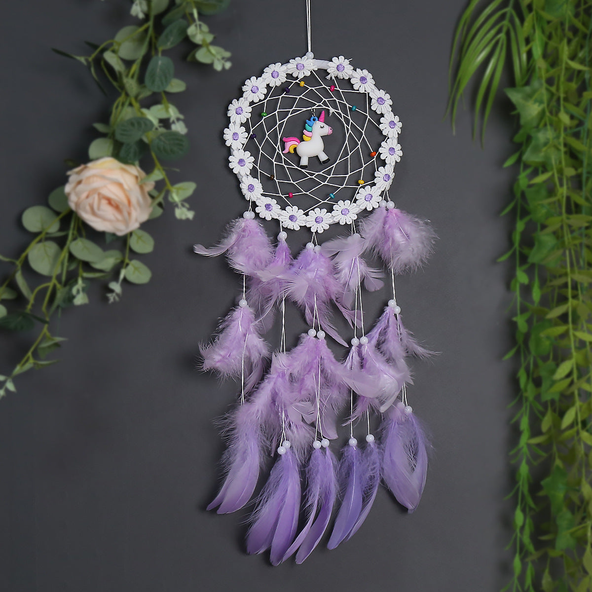 Bedroom Pendant Creative Unicorn Dream Catcher Sen Department Retro Shop Decoration Pendant Wedding Gift