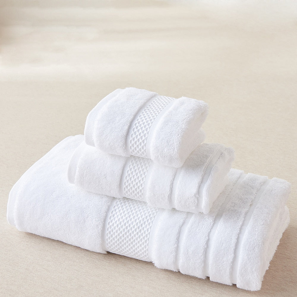 pure cotton Bath Towel face Towels Egyptian cotton High-end hotel thickened wash towel SPA Towel set Strong water absorption