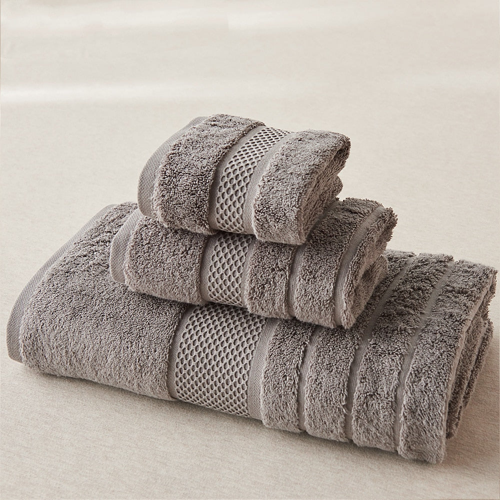 pure cotton Bath Towel face Towels Egyptian cotton High-end hotel thickened wash towel SPA Towel set Strong water absorption