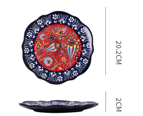 Bohemian Ceramic Household Dishes