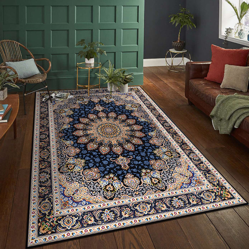 Vintage Bohemian Living Room Rug Floor Mat